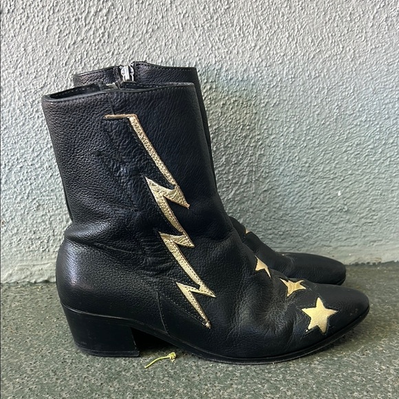 Modern Vice The Original Bolt Boots David Bowie Ziggy Stardust 70's Vibes 5.5 - Picture 1 of 8